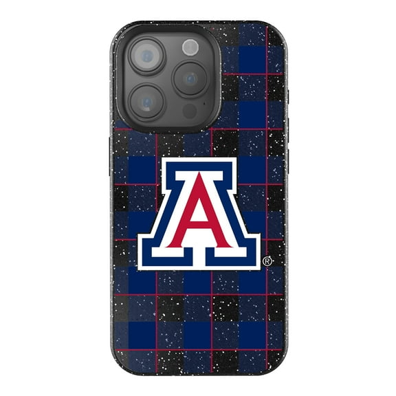 Keyscaper Arizona Wildcats Plaid iPhone Bling Case