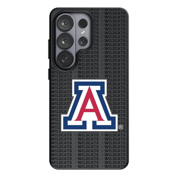 Keyscaper Arizona Wildcats Text Backdrop Galaxy Magnetic Bump Case