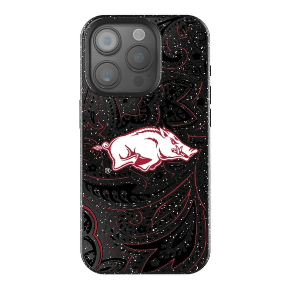 Keyscaper Arkansas Razorbacks Paisley Bling iPhone Case