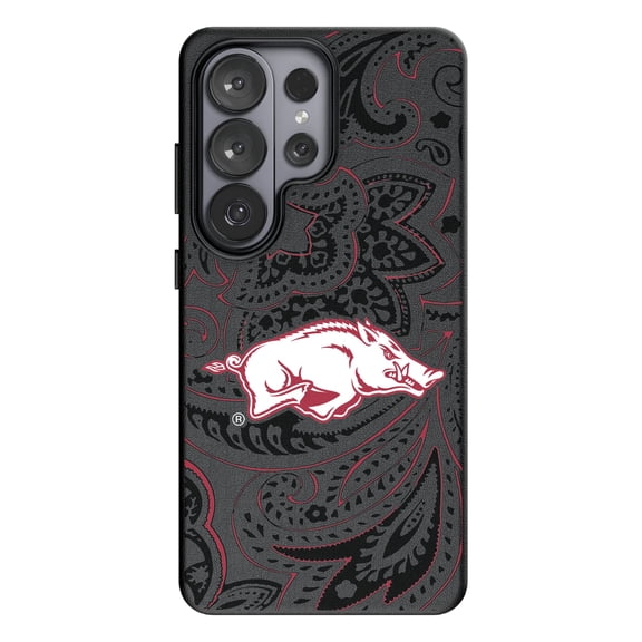 Keyscaper Arkansas Razorbacks Paisley Galaxy Magnetic Bump Case