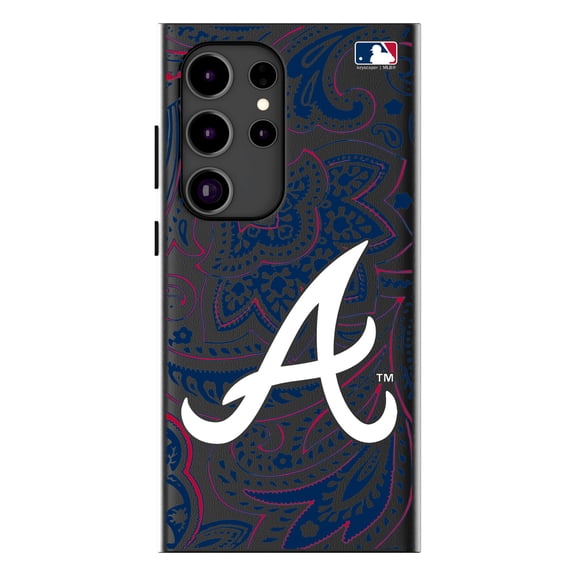Keyscaper Atlanta Braves Paisley Galaxy Magnetic Bump Case