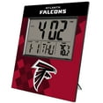 thumbnail image 1 of Keyscaper Atlanta Falcons Color Block Digital Desk Clock, 1 of 2