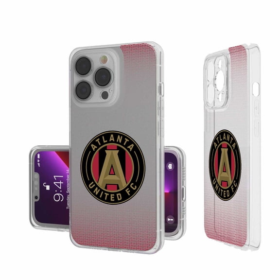 Keyscaper Atlanta United FC Linen Logo iPhone Clear Case