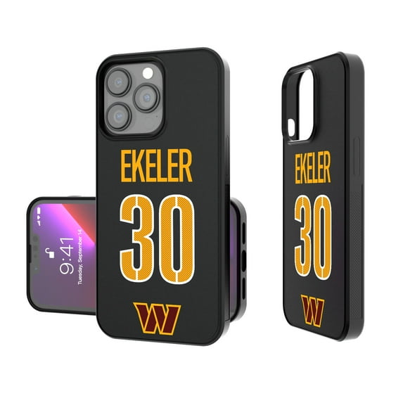 Keyscaper Austin Ekeler Washington Commanders iPhone Bump Case