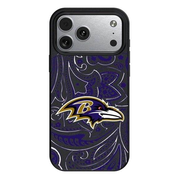 Keyscaper Baltimore Ravens Paisley iPhone Magnetic Bump Case