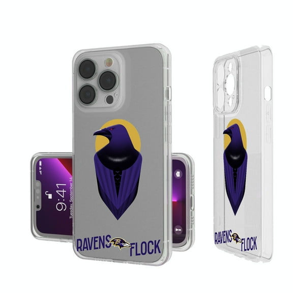 Keyscaper Baltimore Ravens iPhone Clear Case