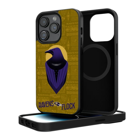 Keyscaper Baltimore Ravens iPhone Magnetic Bump Case