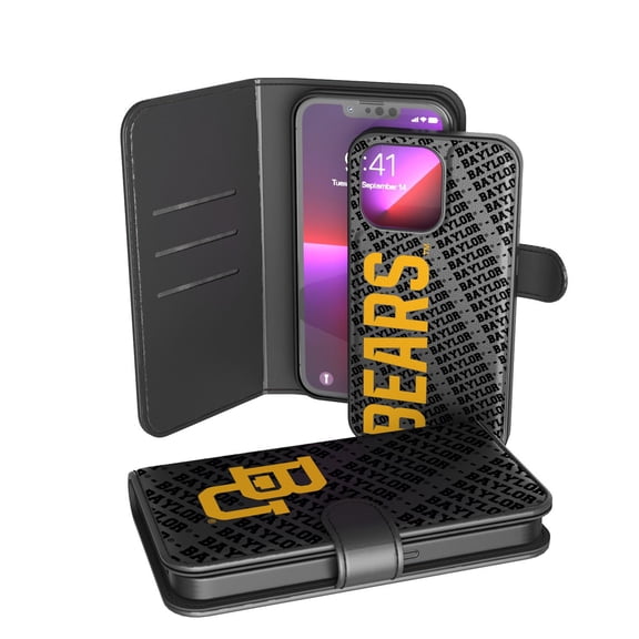 Keyscaper Baylor Bears iPhone Mono Tilt Wallet Case