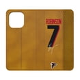 thumbnail image 1 of Keyscaper Bijan Robinson Brown Atlanta Falcons Folio iPhone Case, 1 of 7