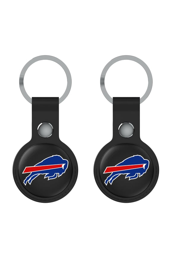 Black Buffalo Bills Two-Pack AirTag Holders