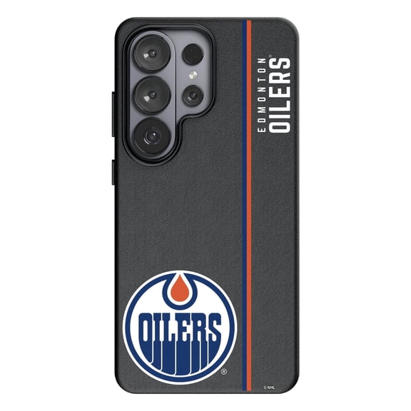 Keyscaper  Black Edmonton Oilers Galaxy Magnetic Bump Case