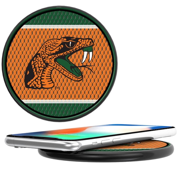 Keyscaper  Florida A&M Rattlers 15 Watt Wireless Induction Charger
