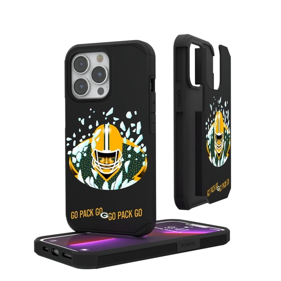 Keyscaper Black Green Bay Packers iPhone Rugged Case