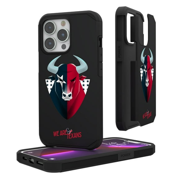 Keyscaper Black Houston Texans iPhone Rugged Case