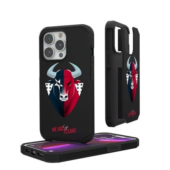 Keyscaper Black Houston Texans iPhone Rugged Case