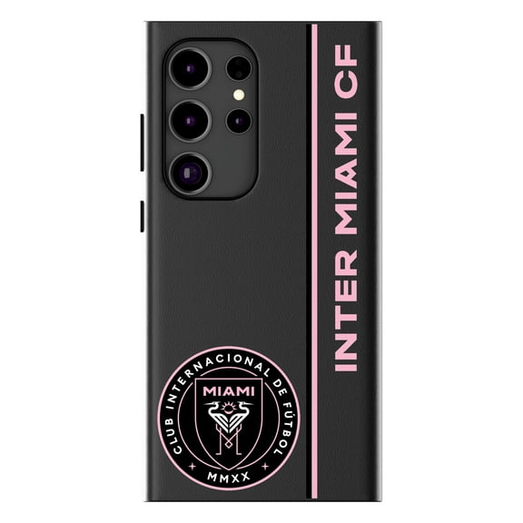 Keyscaper Black Inter Miami CF Galaxy Magnetic Bump Case