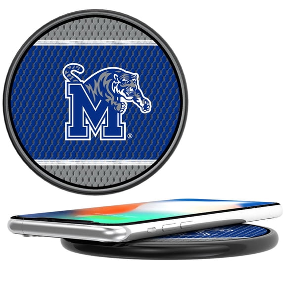 Keyscaper Memphis Tigers 15 Watt Wireless Induction Charger