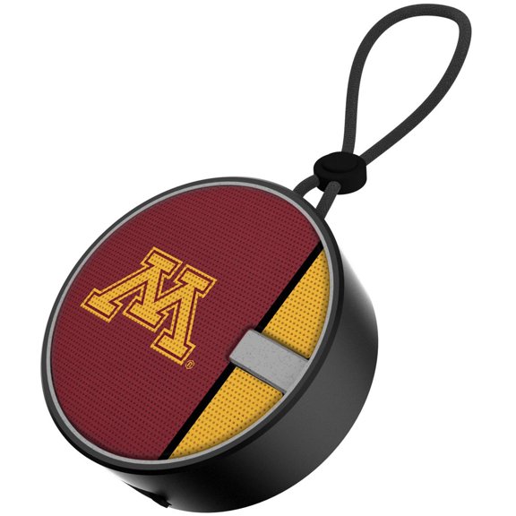 Keyscaper Black Minnesota Golden Gophers Bluetooth IPX7 Waterproof Speaker