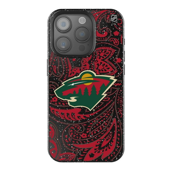 Keyscaper Black Minnesota Wild Paisley Bling iPhone Case