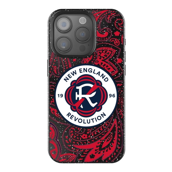 Keyscaper Black New England Revolution iPhone Bling Case
