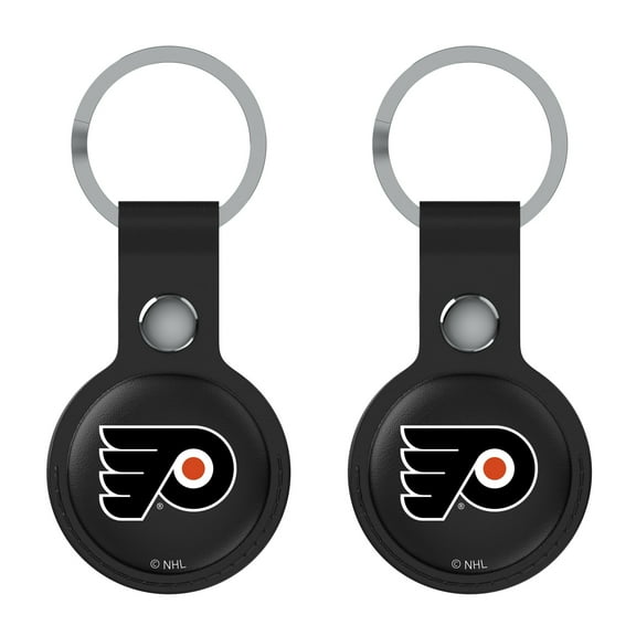Keyscaper Black Philadelphia Flyers Two-Pack AirTag Holders
