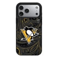 thumbnail image 1 of Keyscaper Black Pittsburgh Penguins Paisley iPhone Magnetic Bump Case, 1 of 7