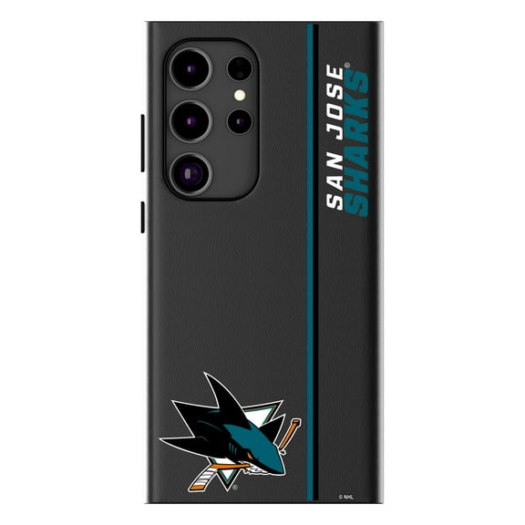 Keyscaper Black San Jose Sharks Galaxy Magnetic Bump Case