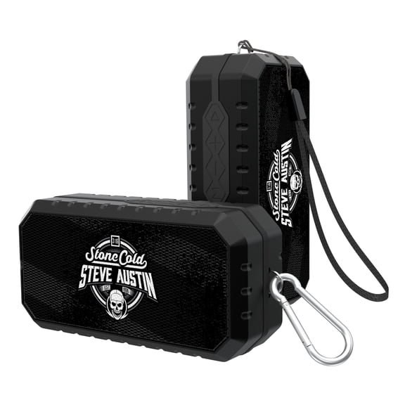 Keyscaper Black "Stone Cold" Steve Austin Water Resistant Bluetooth Speaker