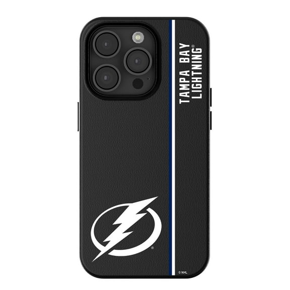 Keyscaper Black Tampa Bay Lightning Sidebar Magnetic iPhone Case