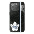 thumbnail image 1 of Keyscaper Black Toronto Maple Leafs Sidebar Bling iPhone Case, 1 of 7