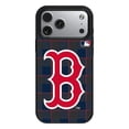 thumbnail image 1 of Keyscaper Boston Red Sox Plaid Magnetic Bump iPhone Case, 1 of 6