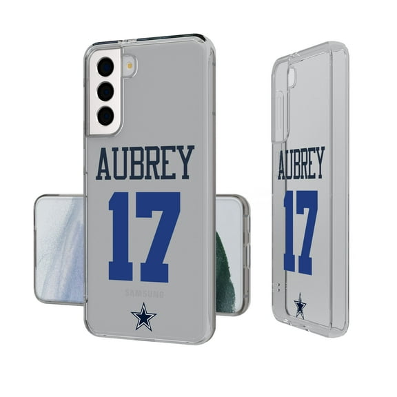 Keyscaper Brandon Aubrey Dallas Cowboys Galaxy Clear Case