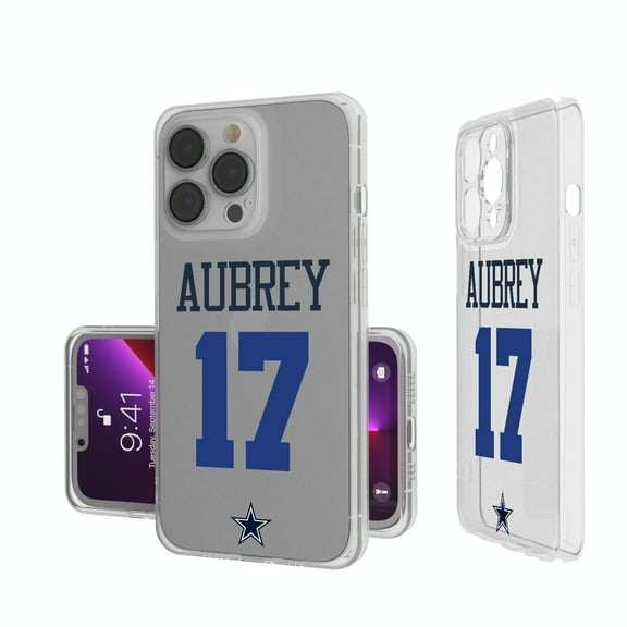 Keyscaper Brandon Aubrey Dallas Cowboys iPhone Clear Case