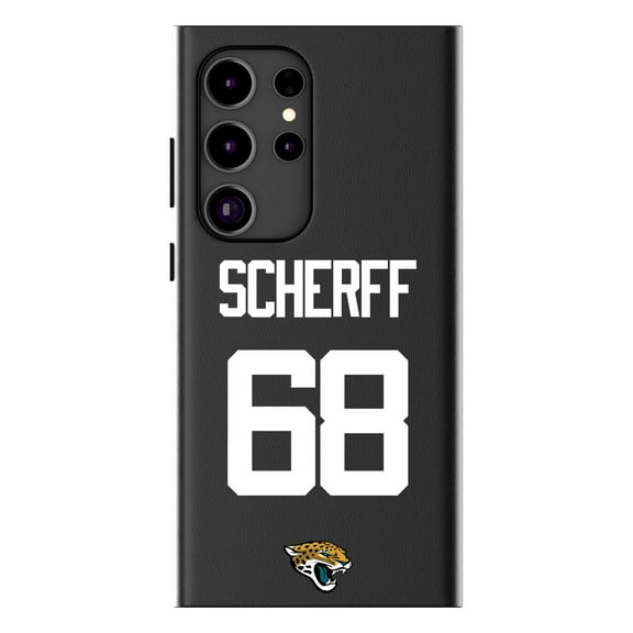 Keyscaper Brandon Scherff Black Jacksonville Jaguars Galaxy Magnetic Bump Case