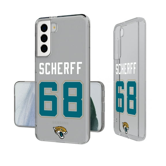 Keyscaper Brandon Scherff Jacksonville Jaguars Galaxy Clear Case