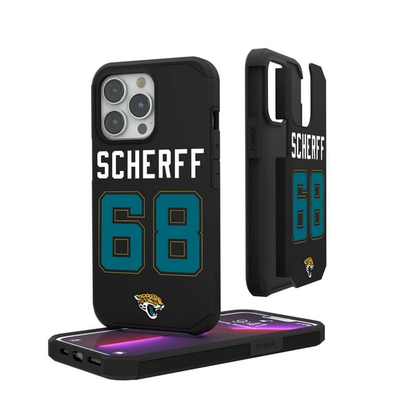 Keyscaper Brandon Scherff Jacksonville Jaguars iPhone Rugged Case