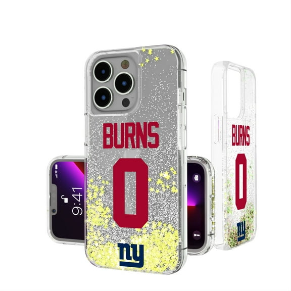 Keyscaper Brian Burns New York Giants iPhone Glitter Phone Case