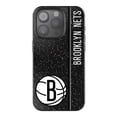 thumbnail image 1 of Keyscaper Brooklyn Nets Sidebar Black Bling iPhone Case, 1 of 1
