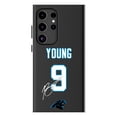 thumbnail image 1 of Keyscaper Bryce Young Black Carolina Panthers Galaxy Magnetic Bump Case, 1 of 7