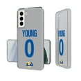 thumbnail image 1 of Keyscaper Byron Young Los Angeles Rams Galaxy Clear Case, 1 of 6