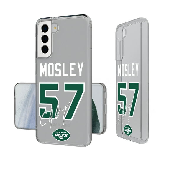 Keyscaper C.J. Mosley New York Jets Galaxy Clear Case