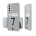 thumbnail image 1 of Keyscaper C.J. Stroud Houston Texans Galaxy Clear Case, 1 of 1