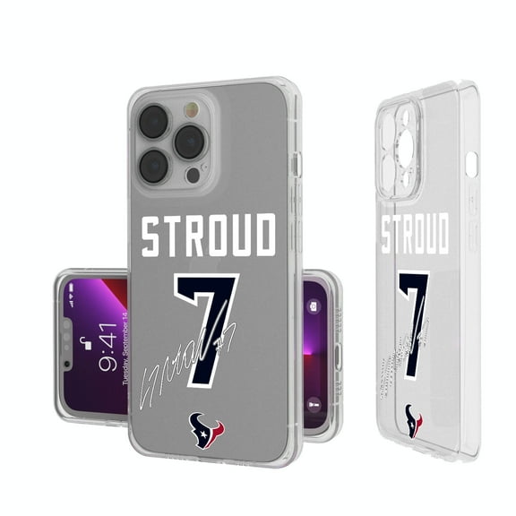 Keyscaper C.J. Stroud Houston Texans iPhone Clear Case