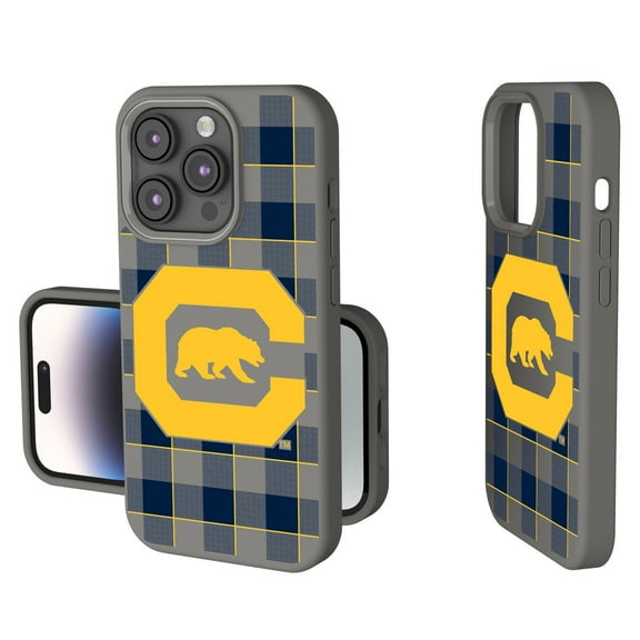 Keyscaper Cal Bears Plaid Soft Touch iPhone Case