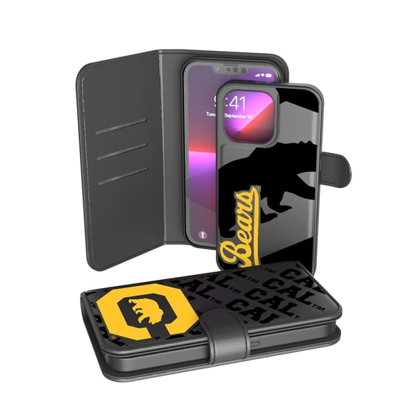 Keyscaper Cal Bears iPhone Mono Tilt Wallet Case