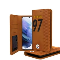 Keyscaper Cameron Heyward Brown Pittsburgh Steelers Galaxy Folio Case