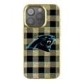 thumbnail image 1 of Keyscaper Carolina Panthers Plaid Bling iPhone Case, 1 of 1