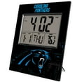 thumbnail image 1 of Keyscaper Carolina Panthers Quadtile Digital Desk Clock, 1 of 2