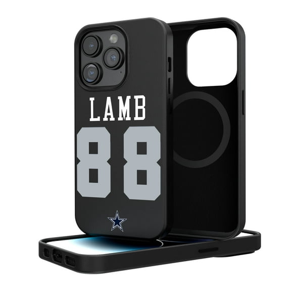 Keyscaper CeeDee Lamb Dallas Cowboys iPhone Magnetic Bump Case
