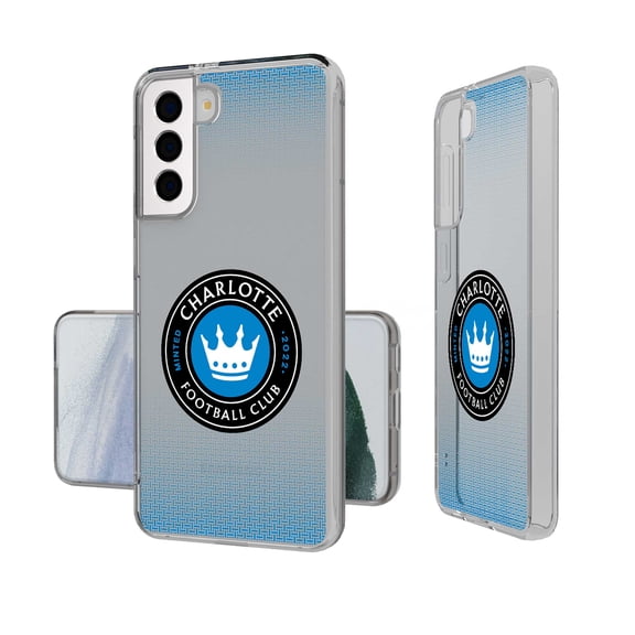 Keyscaper Charlotte FC Linen Logo Galaxy Clear Case
